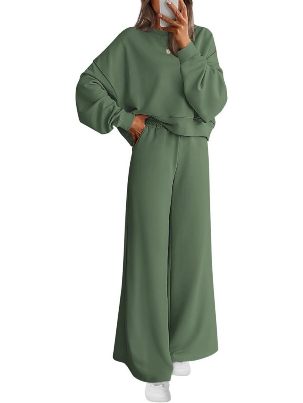 Cozy Women's 2-Piece Fall Lounge Set | Comfy Sweatsuit for Casual Wear